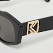 Karl Kani Lunettes de soleil unisexes noir 32288 3