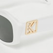 Karl Kani Unisex gafas de sol blanco 32289 3