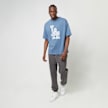 New Era World Series CF Oversized Tee Los Angeles Dodgers bleu 32344 7