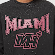 New Era NBA Washed Crew Miami Heat noir 32356 3