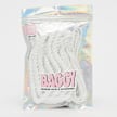 BAGGY Rope Laces 10mm Set 120cm blanc 32412 1