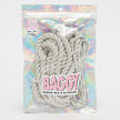 BAGGY Rope Laces 10mm Set 100cm grau 32416 1