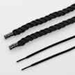 BAGGY Rope Laces 10mm Set 120cm negro 32417 2
