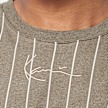 Karl Kani Small Signature Essential Pinstripe Tee braun 41330 3