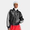 adidas Originals SST Pleather Loose Padded Jacket noir 32568 1