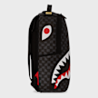 SPRAYGROUND Drip Check Shark schwarz 32596 2