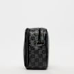 SPRAYGROUND Drip Check Shark Toiletry Brick grey gris 32608 2