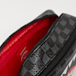 SPRAYGROUND Drip Check Shark Toiletry Brick grau 32608 4