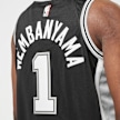 Nike Victor Wembanyama San Antonio Spurs Icon Edition 2022/23 NBA Swingman Jersey noir 32654 6