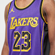 Jordan LeBron James Los Angeles Lakers Statement Edition Dri-FIT NBA Swingman Jersey lila 32656 3