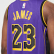 Jordan LeBron James Los Angeles Lakers Statement Edition Dri-FIT NBA Swingman Jersey roze 32656 5