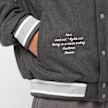 Karl Kani Snow Tiger College Jacket cinzento 41368 4