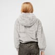 Karl Kani Metal Signature Vegan Fur Zip Hoodie Jacket light grey cinzento 41345 2