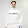 Polo Sport Ralph Lauren Quarterzip Sweatshirt biały 32704 1