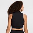 Nike Slim Cropped 1/2-Zip French Terry Tanktop noir 32729 2