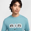 Nike Sportswear Swoosh Air Graphic Tee turkusowy 29539 3