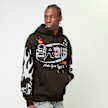 First Row Racing Hoodie W/Rhinestone zwart 29586 1