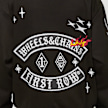 First Row Racing Hoodie W/Rhinestone zwart 29586 5