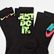 Nike 3 PACK - Everyday Plus Cushioned multicolore 29602 2