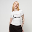 Felicious Love Yourself Babytee Rhinestones blanc 29660 1