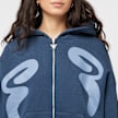 Felicious Oversized Sweat Jacket blu 61367 3