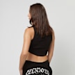 Felicious Cropped Tanktop Rhinestones schwarz 29681 2