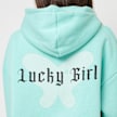 Felicious Regular Zipp Hoodie Lucky Girl turquesa 29697 4