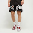 First Row 1ST ROW RACING WOVEN SHORTS W/RHINESTONE black noir 29702 1