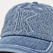 Karl Kani Embroidery Denim Baseball Cap Vintage bleu 41476 4