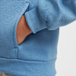 Nike Sportswear Club Fleece Hoodie Fullzip Longsleeve LBR azul 29739 4