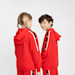 Nike   Sportswear Club+ Hoodie rojo 29743 2