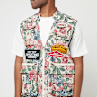 First Row Flower Vest Wood višebojno 29758 3