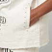 First Row FR WASHED SHIRTS W/STUD beige 29773 4