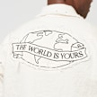 First Row FR WASHED SHIRTS W/STUD beż 29773 6