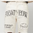 First Row Washed Shorts w/Stud beige 29779 3