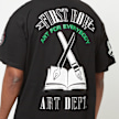 First Row Art Dept Tee noir 29787 6