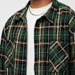 Urban Classics Boxy Fane Check Shirt vert 29811 3