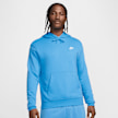 Nike   Sportswear Club Hoodie French Terry blau 29965 1