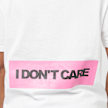 Miss Tee I Don't Care Tee bianco 29993 4