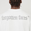 Forgotten Faces Diamond Skull Oversize Tee bianco 30014 4