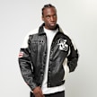 FUBU Corporate Leather Jacket noir 32778 1