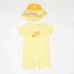 Nike   Junior Sportswear PE Romper Bucket Hat Set żółty 32849 1