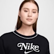 Nike   Sportswear Crew-Neck Fleece Sweatshirt schwarz 32864 3