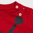Jordan Jumpman Knit Romper czerwony 32901 3