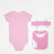 Nike Bodysuit Set (3 Piece) różowy 32915 2