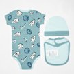 Nike Bodysuit E1D1 (3 Piece) blau 32917 2