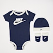 Nike Hat/ Bodysuit/Bootie (3 Piece) blau 32924 1