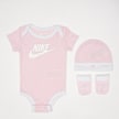 Nike Hat/ Bodysuit/Bootie (3 Piece) rose 32926 1