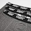 SNIPES 3 PACK - Black Tape Boxershorts grau 32931 2
