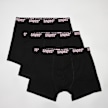 SNIPES 3 PACK - Black Tape Briefs Boxershorts noir 32952 1